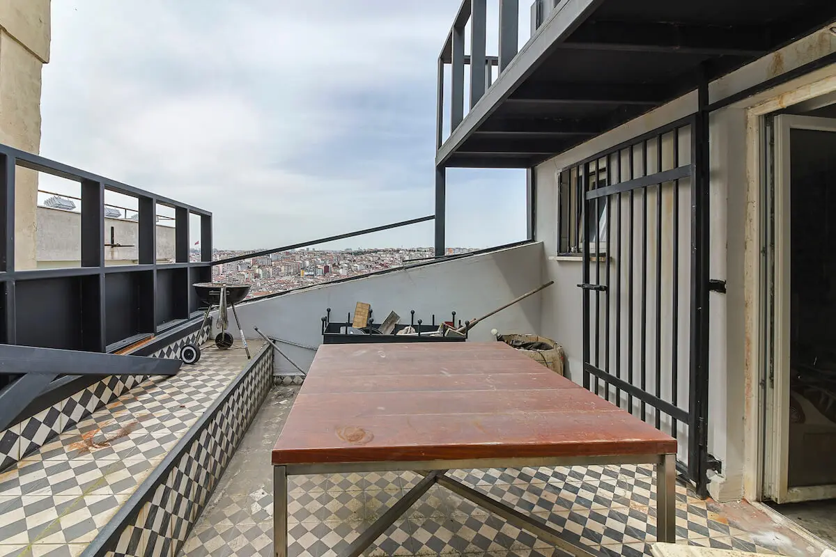 Large terrace